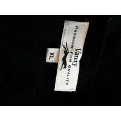 Vanity vestje zwart grijs groen rood XL XXL