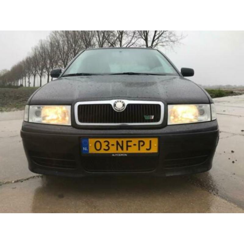 Skoda Octavia 1.8 Combi RS 132KW 2003 Zwart