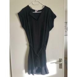 Zwarte dames jurk/tuniek maat m