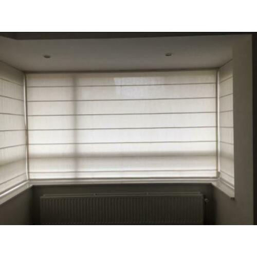 2 x 270 breed 2x 72 breed Vouwgordijnen, gordijn