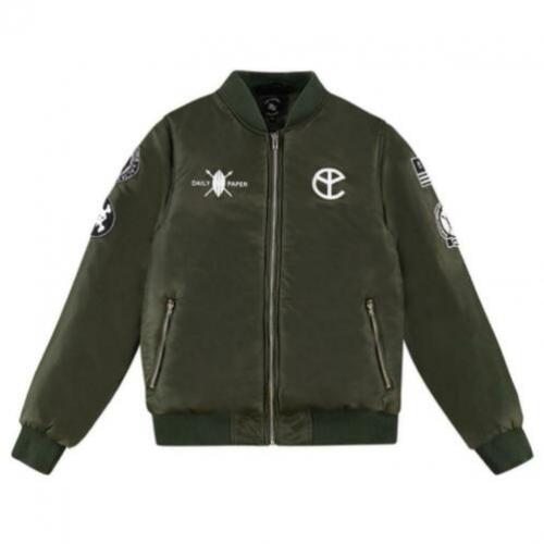 Yellow Claw x Daily Paper Blood for Mercy bomber maat L