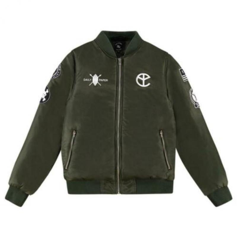 Yellow Claw x Daily Paper Blood for Mercy bomber maat L