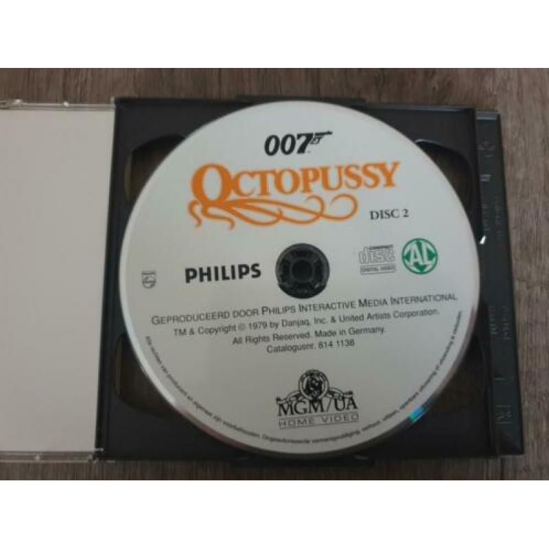 Vcd video cd james bond octopussy 007 roger moore film nl