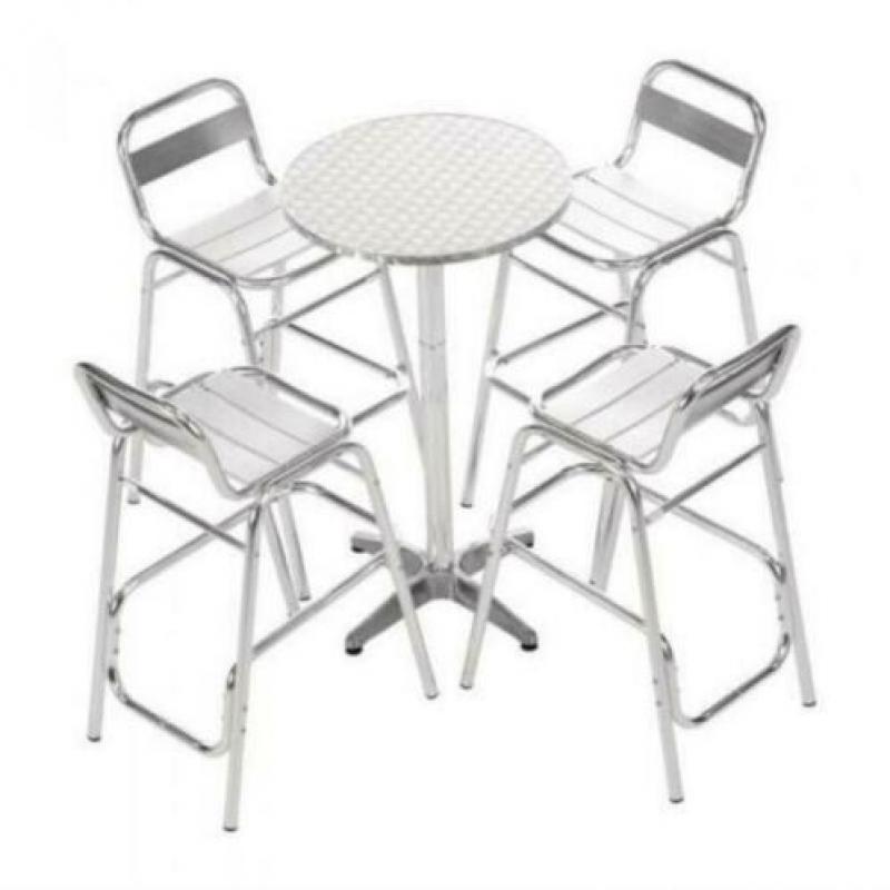 103x Aluminium barkrukken | terras barkuk | horeca kruk 994