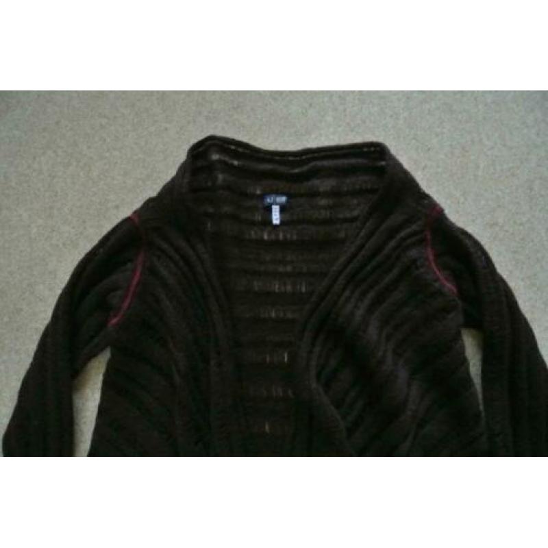armani vest bruin bordeau rood 42 nieuw