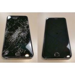 iPhone scherm reparatie Locatie barst kapot 7 6 5s 8 6s X XR