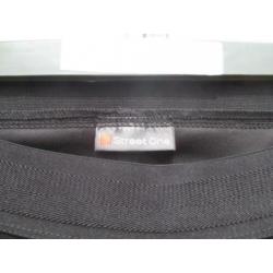 Broek, lederlook STREET ONE mt 40 dofzwart