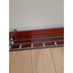 Kapstok vintage Jugendstil 80cm breed