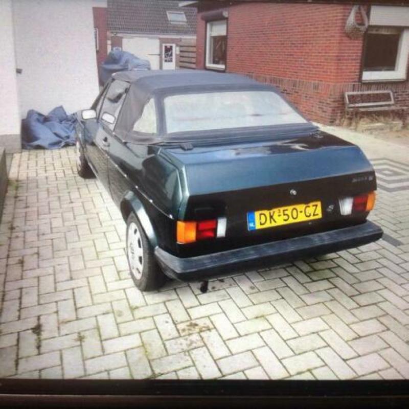 Volkswagen Golf S Automatic 1979 Groen cabrio