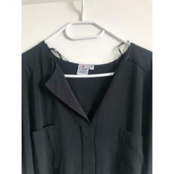 Zwarte dames jurk/tuniek maat m