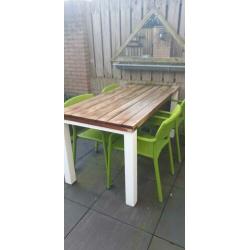 tuin tafel hardhout/terrastafel 160x80
