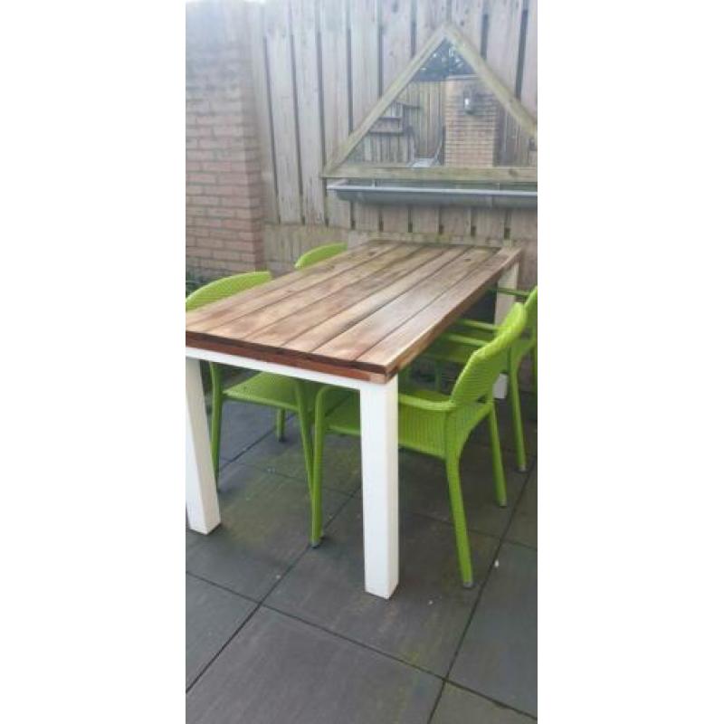 tuin tafel hardhout/terrastafel 160x80