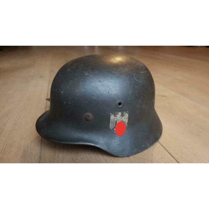 Duitse helm m40 sd EF64 wehrmacht untouched