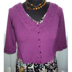 Nieuw. Leuke ANNA SCOTT vest mt XL ( 44-46 )