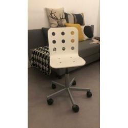 Ikea kinderbureaustoel, wit