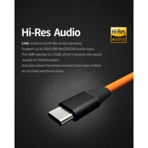 XDUOO LINK USB DAC DSD HI RES AUDIO iphone apple mac linux