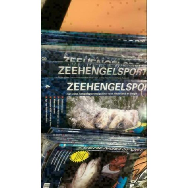 Zeehengelsport visbladen