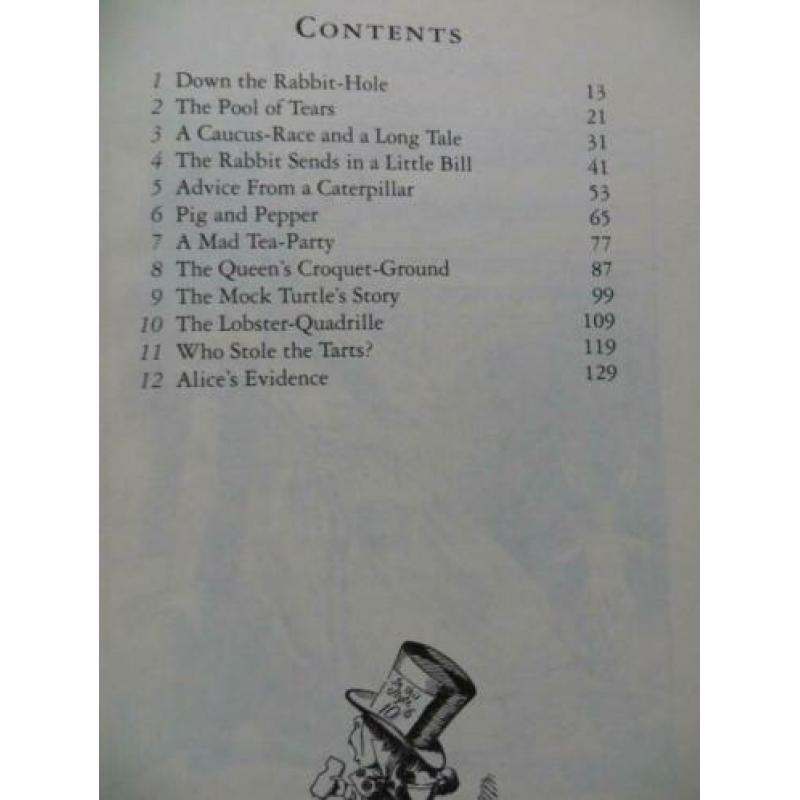 Alice's Adventures in Wonderland Lewis Carroll ENGELS