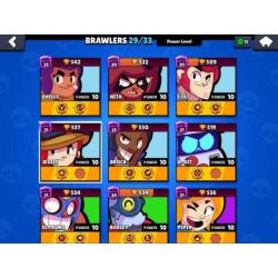 Brawlstars account veel skins 14k lobby proof