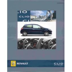 Renault folders van actiemodellen (2001-2003) Clio, e.a.