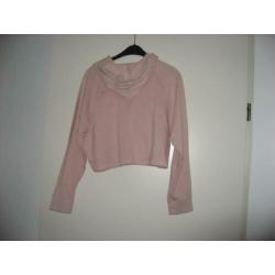 nude roze hoodie, mt M van Divided