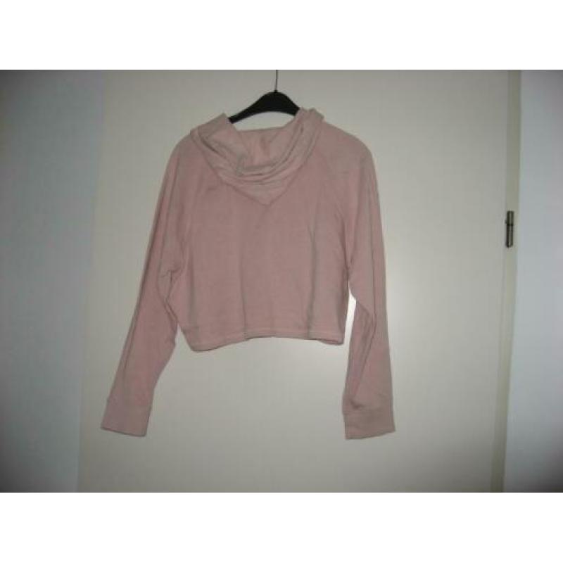 nude roze hoodie, mt M van Divided