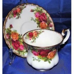 Royal Albert Old Country Roses dames kop en schotel