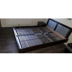 Bruin 2 persoons bed