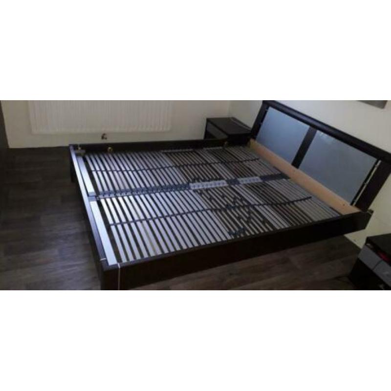 Bruin 2 persoons bed