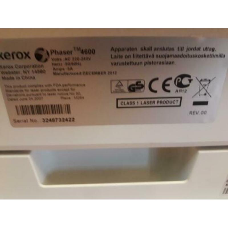 Printer Xerox Phaser 4600 zwart/wit printer