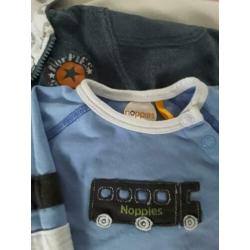 Noppies, mt 62, jasje en shirt
