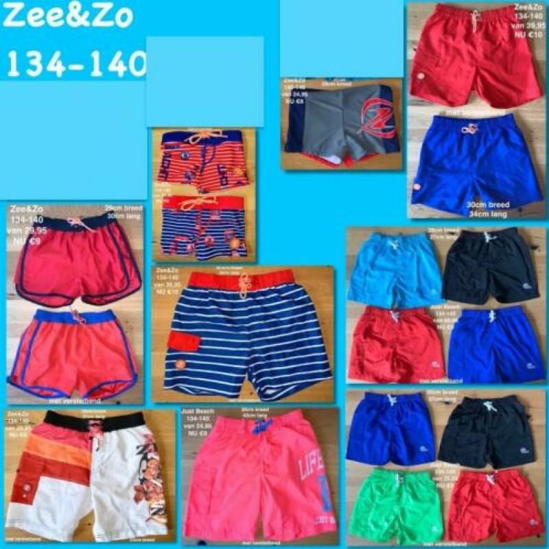 Zwembroek, short 134-140 Zee&Zo NIEUW