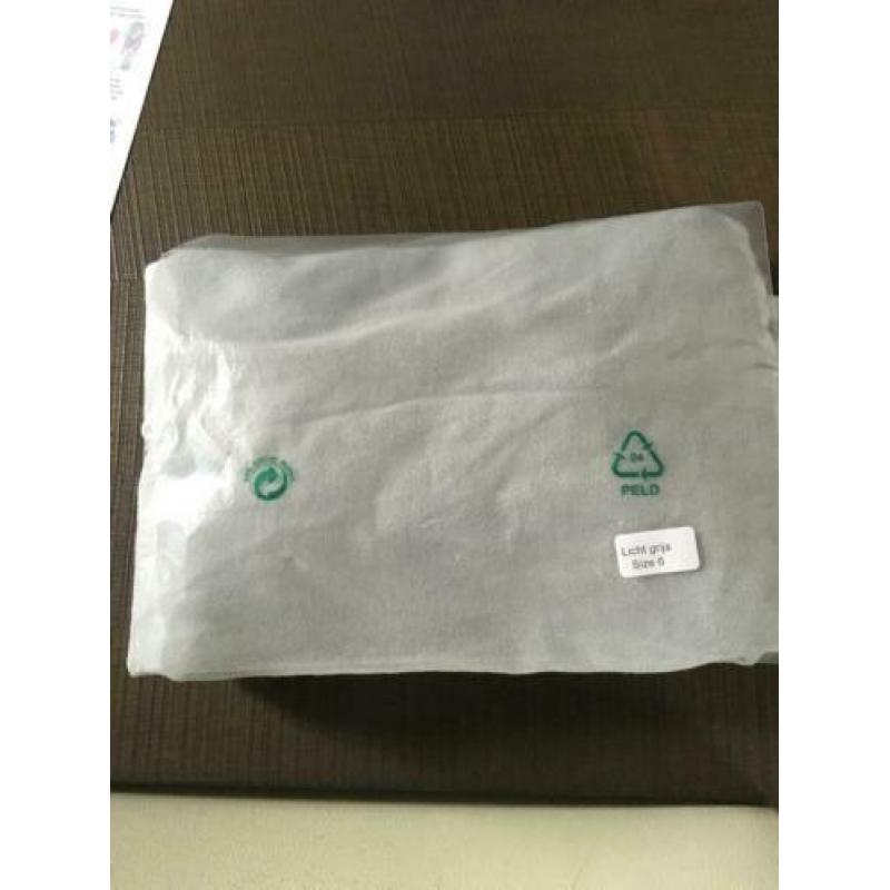 Pure baby love draagdoek lichtgrijs maat 6