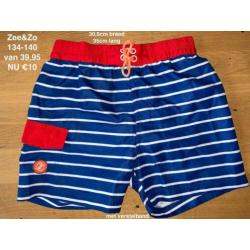 Zwembroek, short 134-140 Zee&Zo NIEUW