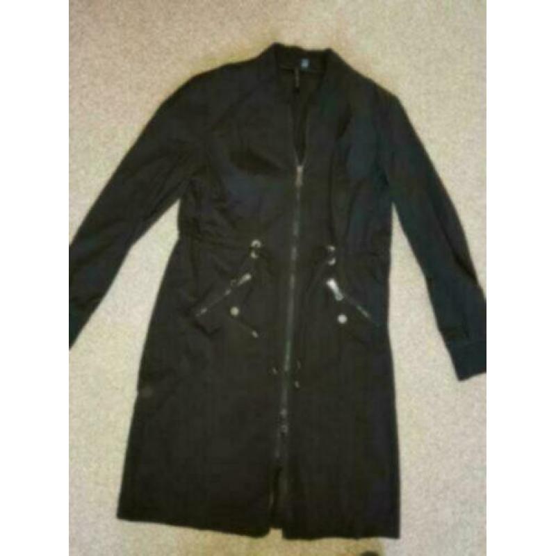 Z.g.a.n. zwarte jurk Dolce Vita maat 44