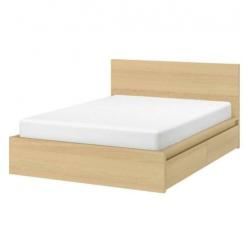 Tweepersoons bed MALM 140x200