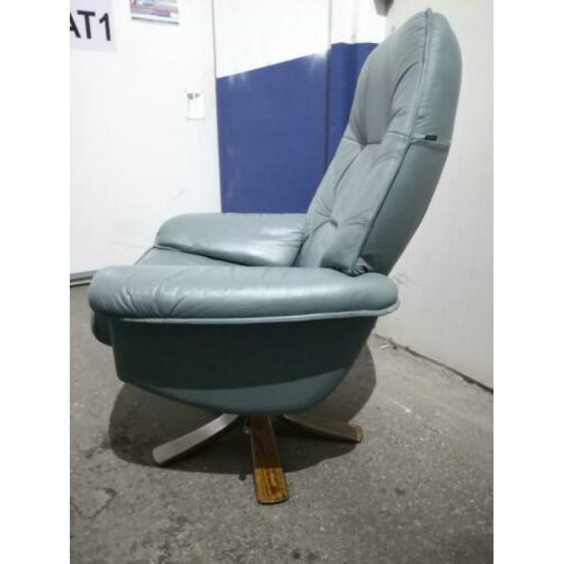 Hele mooie lederen Skalma Deense design relax fauteuil