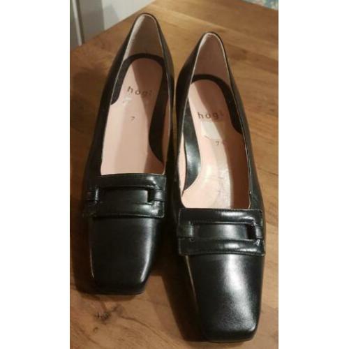 Absolute nieuwstaat, HOGL zwarte schoen mt 7,5 (41)