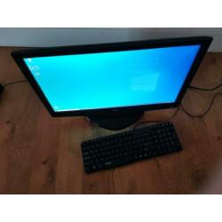 Computer dvd 60GB SSD 8GB RAM FHD monitor 22" Windows 10 pro