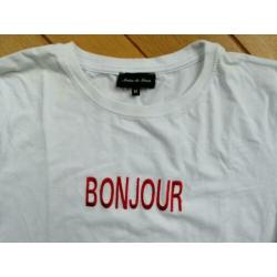 ANITA DE GROOT t- shirt wit maat M - nieuw -