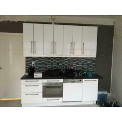 Ikea keuken bovenkasten met afzuigkap