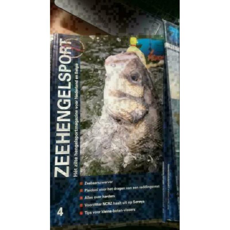 Zeehengelsport visbladen