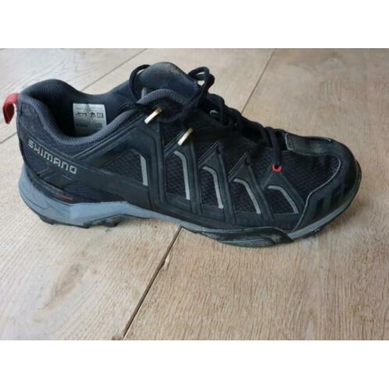 Shimano mtb-schoenen mt 45 met overschoenen