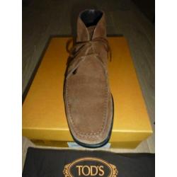 2 paar TOD's suede boots maat 42/42,5 totaal 175 euro !