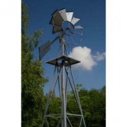 Exclusieve Grote USA- Windmolen Kogelgelagerd! 2.50m Zilver
