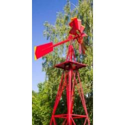Exclusieve Grote USA- Windmolen Kogelgelagerd! 2.50m Zilver