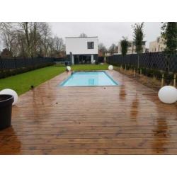 Aanleg tuin, zwembad, vijver, tuinrenovatie