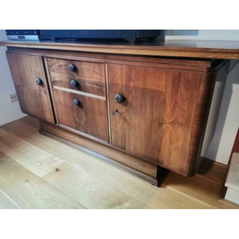 Retro dressoir massief houten kast