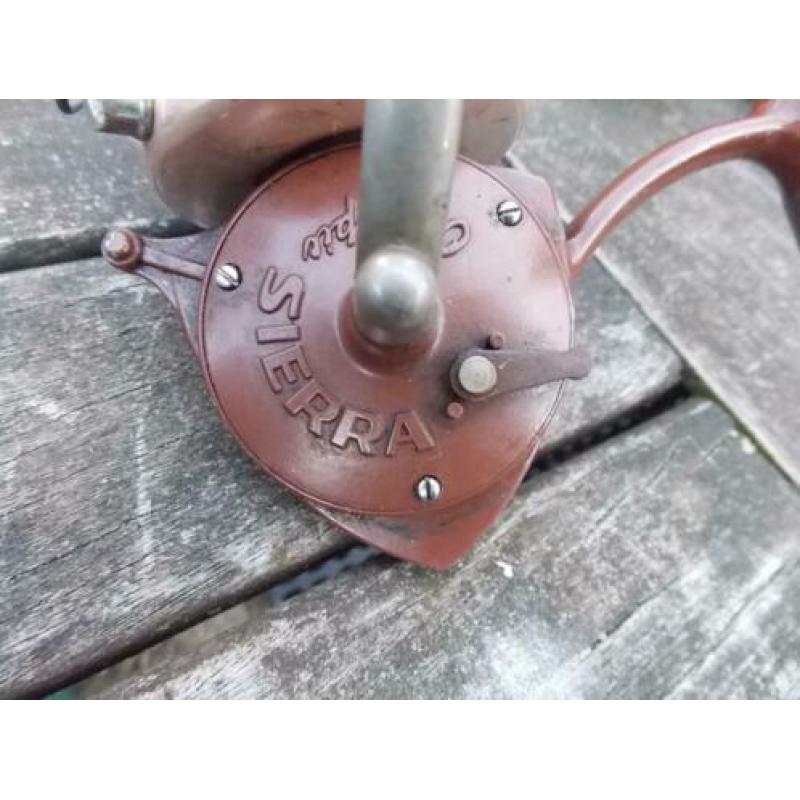 Vintage reel molen vis vismolen olympic sierra
