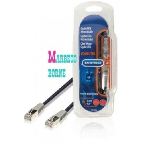 CAT6 FTP/UTP Netwerkkabel RJ45 Male - RJ45 Male 3 meter